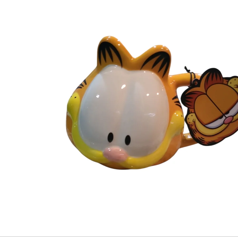 Garfield 19oz Mug with Matching Bag Clips - Picture 4 of 8